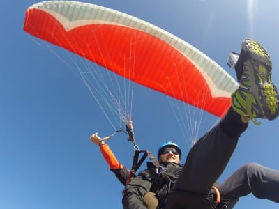 Vuelo en parapente biplaza en Capaccio Paestum, cerca de Salerno