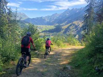 Descente du Semnoz en VTT à Annecy, Haute-Savoie