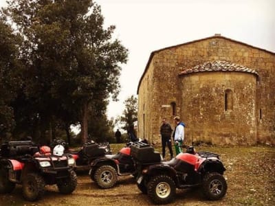 Quad-Ausflug in der Toskana, Italien