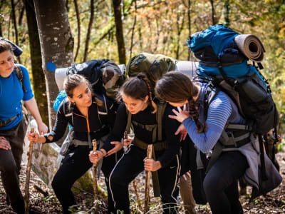 Curso de supervivencia en el Bugey, cerca de Lyon