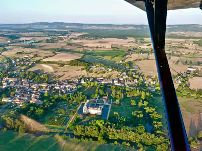 Vuelo de descubrimiento en ultraligero cerca de Mâcon