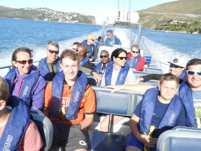 Bootstour zur Blauen Lagune von Knysna, in der Nähe von Plettenberg Bay 