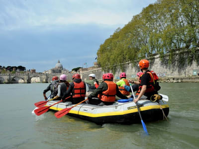 Rafting urbain en douceur au cœur de Rome