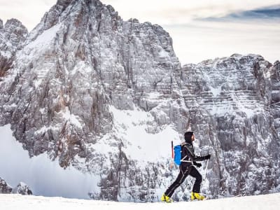 Entdecken Sie Schneeschuhwandern im Triglav-Nationalpark von Bled aus