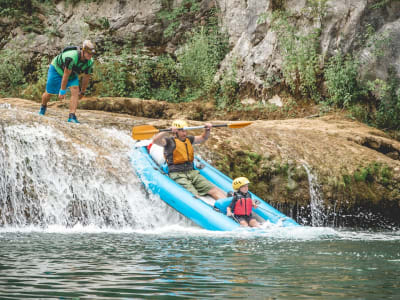 Kayaking in Mreznica Canyon near Karlovac