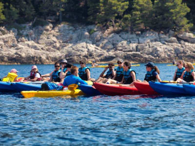 Ausflug mit dem Seekajak von Dubrovnik zur Insel Lokrum