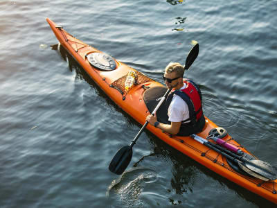 Location de kayak à Stockholm depuis l'île de Långholmen