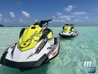 Jet-Ski-Ausflug auf der Insel Moorea, Französisch-Polynesien