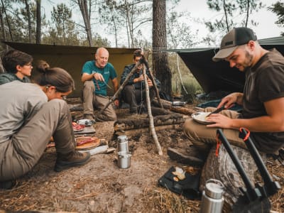 Stage de survie dans les Landes de Gascogne près de Bordeaux