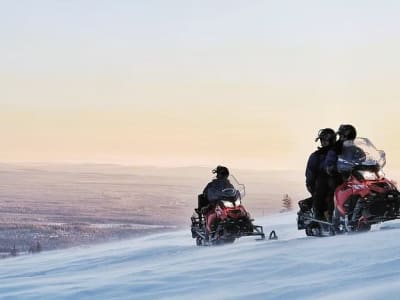 Snowmobile Safari to the Top of the Ylläs Fell