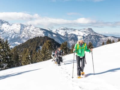 Excursión de esquí de travesía en Le Grand-Bornand, montes Aravis