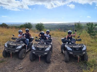 Randonnée en quad sur l'île de La Réunion, Saint-Paul