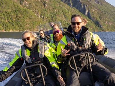 Excursión en semirrígida por el fiordo de Hardanger desde Norheimsund, cerca de Bergen