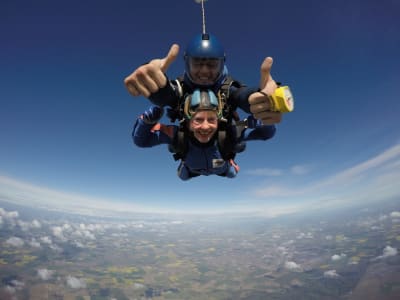 Saut en parachute en tandem au-dessus de Hibaldstow près de Hull