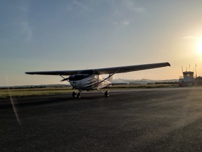 Rundflug über die Stadt Zagreb