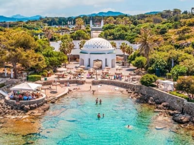 Excursión en bicicleta eléctrica y buceo en el manantial de Kallithea, Rodas