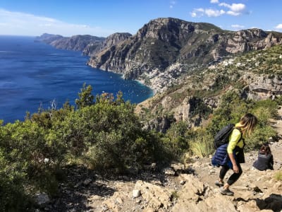 Trekking on the Famous Path of the Gods, Amalfi Coast