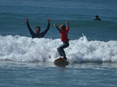 Clases y cursos de surf en la playa de Matosinhos, Oporto