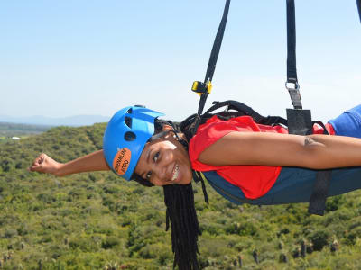 Superman Zipline above Sundays River