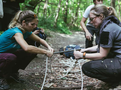 Überlebenstraining in Burgund bei Dijon