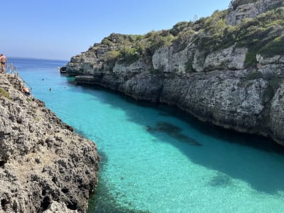 Geführtes Schnorcheln vom Strand in Ciutadella auf Menorca