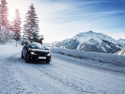 Curso de conducción en nieve y hielo en Chamrousse