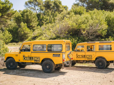 Jeep tour, kayak and snorkelling in the nature reserve of Alcudia, Mallorca