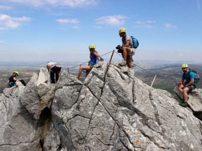 Niveau intermédiaire Via Ferrata Archidona, près d'Antequera