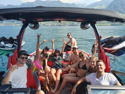 Private wakeboarding / wakesurfing session on Lake Lucerne