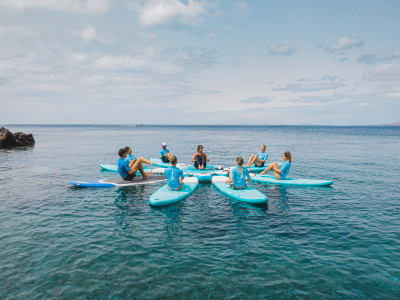 Cours de yoga et de Stand Up Paddle (SUP) à Puerto del Carmen, Lanzarote