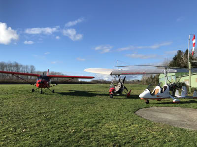 Pack discovery 3 microlights flights over the Pyrenees, near Pau