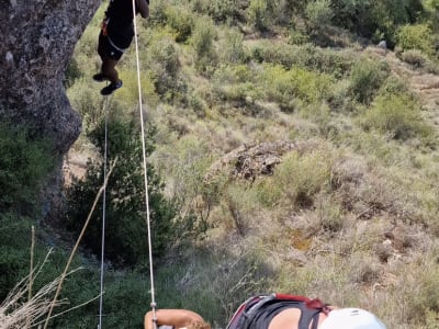 Klettersteig Confinamiento in Ribafrecha, in der Nähe von Logroño, La Rioja