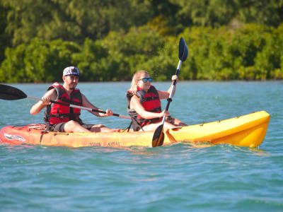 Seekajak-Ausflug zur Amber Island, Mauritius