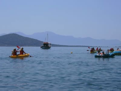 Excursión en kayak de mar y alquiler en Elounda