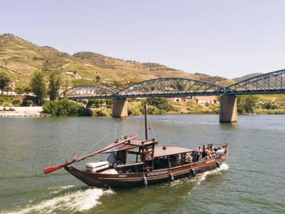 Rabelo-Bootsfahrt nach Romaneira von Pinhão, Douro-Tal