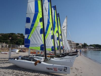 Location de catamaran à Pinarello, près de Porto-Vecchio