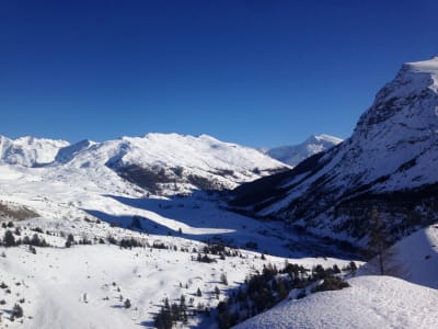 Excursión con raquetas de nieve, mushing y balneario en Briançon, Altos Alpes
