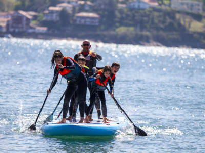 Excursion en paddle à Saint-Jean-de-Luz