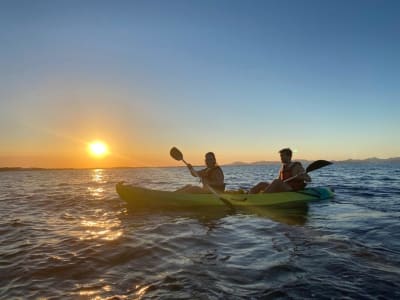 Kayak rental in Playa Es Pujols, Formentera