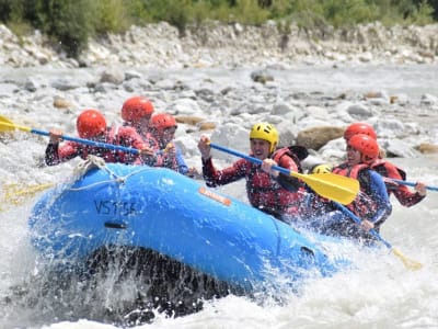 Rafting sur la Dranse de Bagnes, près de Verbier