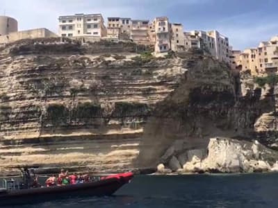 Bootsfahrt nach Bonifacio von Ajaccio oder Porticcio aus