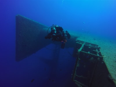 Zenobia Schiffswrack-Tauchgang für zertifizierte Taucher bei Protaras