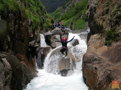 Cañón de Artigue cerca de Val-de-Sos, Ariège