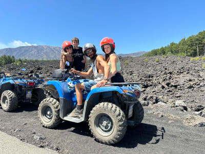 Excursión en quad al Etna y las Gargantas de Alcántara, Sicilia