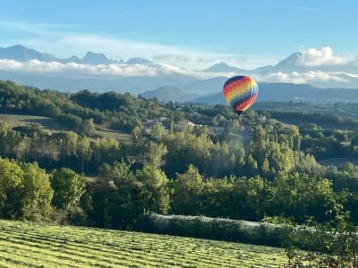 Heißluftballonfahrt über Gap-Tallard in den Hautes-Alpes