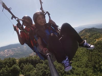 Tandem-Paragliding-Flug in Montefalcone, in der Nähe von Pescara