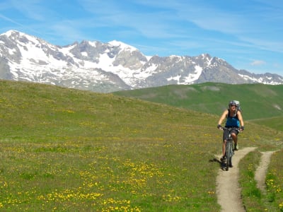 2-tägige Elektro-Mountainbike-Exkursion im Maurienne-Tal