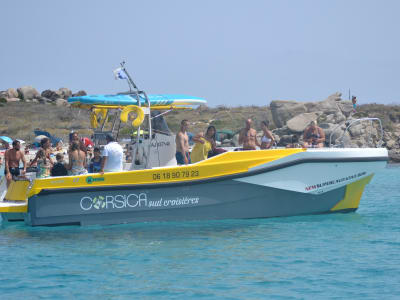 Full day boat trip from Porto-Vecchio, South Corsica