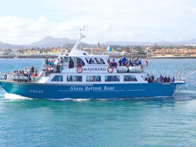 Ferry aller-retour vers l'île de Lobos depuis Corralejo, Fuerteventura