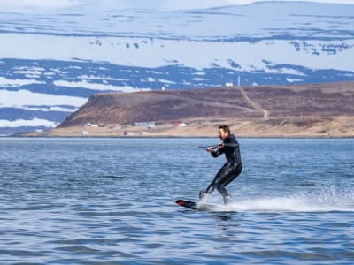 Randonnée et Wakeboarding/Ski nautique dans les Westfjords, Islande